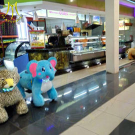 Hansel amusement game machine stuffed animal electric ride on furry animal fournisseur