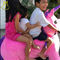 Hansel walking battery amusement ride on electric plush animals rides fournisseur