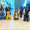 Hansel amusement kids motorized plush animales mountables riding toys cars fournisseur