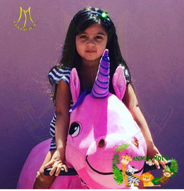 Hansel 2018 commercial kids walking plush animales  electric children animal bike for mall fournisseur