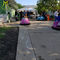 Hansel  amusement park rides 2018 kiddie ride on battery car mini entertainment center fournisseur