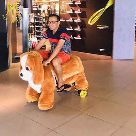 Hansel coin operated kiddy ride on stuffed walking animal rides fournisseur