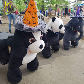 Hansel battery operated ride animal plush zippy toy rides on horse scooter for malls fournisseur
