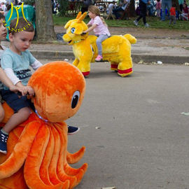 Hansel lovely horse walking animals kids rides shopping mall games fournisseur