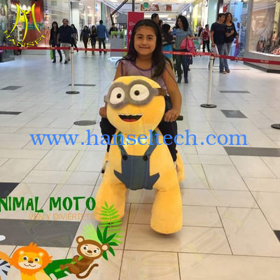 Hansel amusement park electric stuffed walking battery operated animals fournisseur