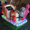 Hansel  cheap indoor train ride amusement park kiddie car toys ride for sales fournisseur