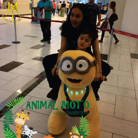 Hansel entertainment stuffed walking indoor rides electric animal scooters fournisseur