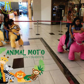 Hansel entertainment stuffed walking indoor rides electric animal scooters fournisseur