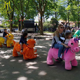 Hansel entertainment zoo rider toy to kids battery operated animal walker motorized animal fournisseur