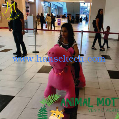 Hansel entertainment game machine animal toy ride on stuffed bikes fournisseur