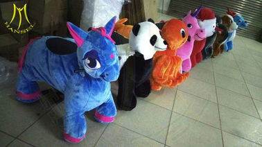 Hansel amusement park kids animal mountable riding animal toys fournisseur