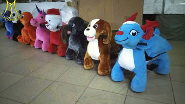 Hansel amusement park kids animal mountable riding animal toys fournisseur