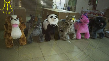 Hansel amusement park kids animal mountable riding animal toys fournisseur