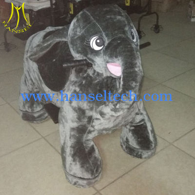 Hansel amusement games coin operated electric plush motorized animals fournisseur
