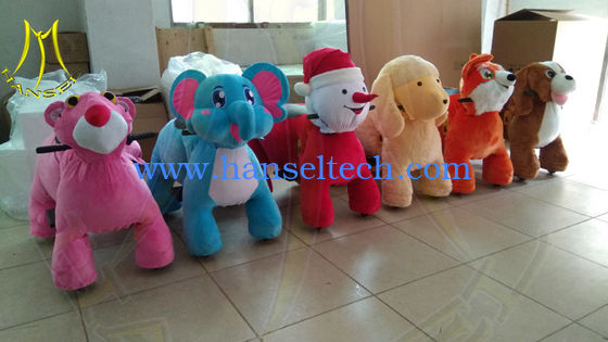 Hansel children electrical games coin operated ride animal scooters fournisseur