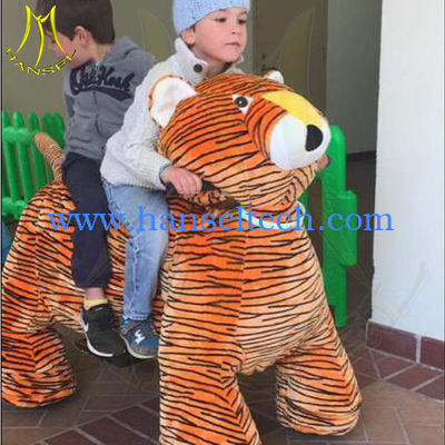 Hansel amusement park kids indoor rides electric mountable animals fournisseur