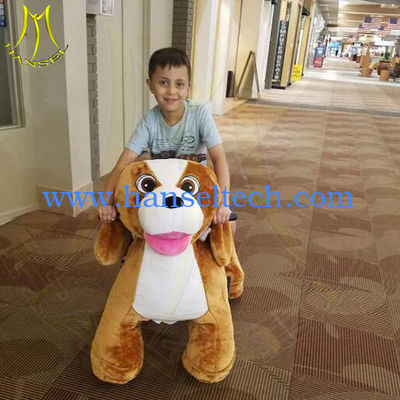 Hansel amusement park kids indoor rides electric mountable animals fournisseur