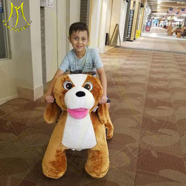 Hansel amusement park electric walking kids animal mountable riding toys fournisseur