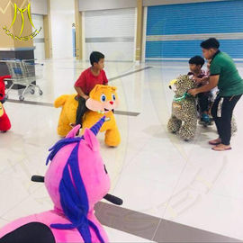 Hansel amusement kids walking battery operated ride on unicorn for mall fournisseur