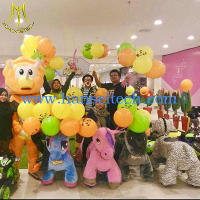 Hansel amusement park electric ride on stuffed animal toy car fournisseur