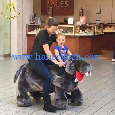 Hansel walking games coin operated children ride on stuffed animals fournisseur