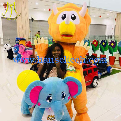 Hansel arcade games machines kids ride on stuffed walking animals fournisseur