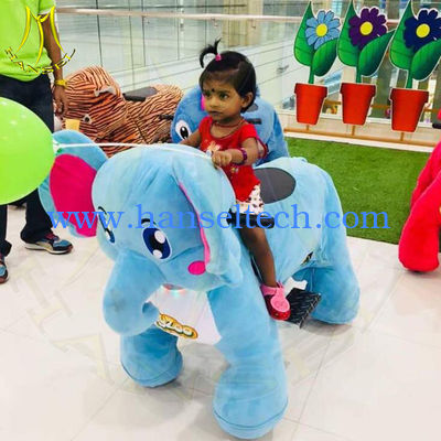 Hansel amusement park games stuffed kiddywalking animal rides for mall fournisseur