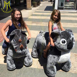 Hansel entertainment moving coin operated electric ride on animals fournisseur