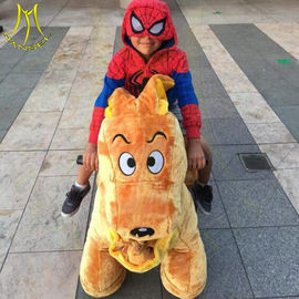 Hansel amusement park stuffed walking battery operated animal toy rides fournisseur