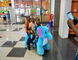 Hansel  stuffed animal unicorn on wheels coin operate game machine kiddy ride fournisseur