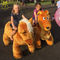 Hansel  battery animal cars ride large plush kids ride toy on wheels fournisseur