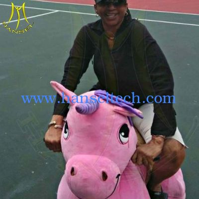 Hansel amusement park electric walking plush children electric cars fournisseur