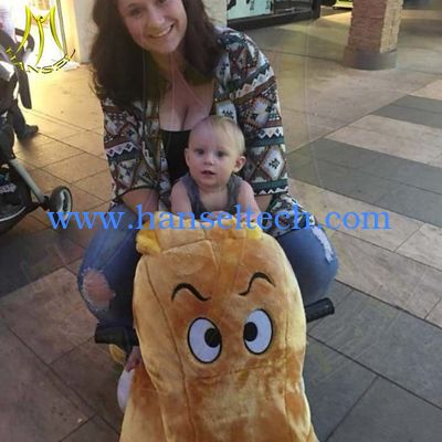 Hansel indoor entertainment stuffed walking rideable animals toy car for mall fournisseur