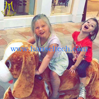 Hansel amusement park games large 4 wheel electric plush animal bike for adults fournisseur