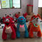 Hansel  amusement kiddie ride on stuffed electric mountable animals for kids fournisseur