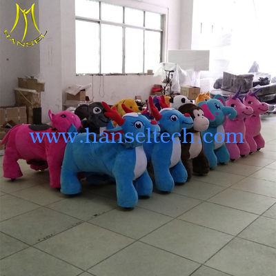 Hansel  rideable animal on toys for mall ride plush electrical animal toy cars fournisseur