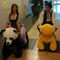 Hansel lovely panda animal toy kids ride on 4wheels electric bikes for family entertainment fournisseur