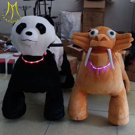 Hansel amusement park walking indoor playground stuffed electric animal scooter fournisseur