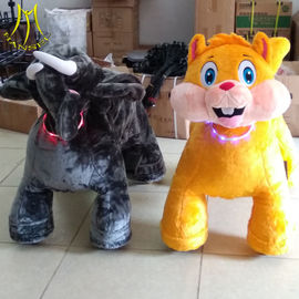 Hansel amusement park walking electric plush rideable toy motorized animals fournisseur