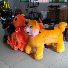 Hansel commercial walking animal toy ride electric animal mountable toys fournisseur
