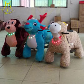 Hansel amusement walking game machine plush electronic kid riding animals fournisseur