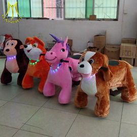 Hansel  battery powered plush toy ride on animals shopping mall plush motorized animals fournisseur
