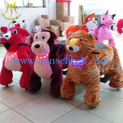 Hansel  children park car animal electric mountable walking animal toy game machine fournisseur