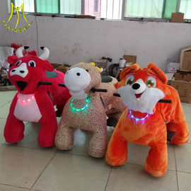 Hansel Guangzhou 4 wheels electric car animals bike  stuffed ride on zebra for kids &amp; adult fournisseur