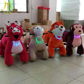 Hansel  theme park equipment for sale plush electronic kid riding horse toy shopping mall fournisseur