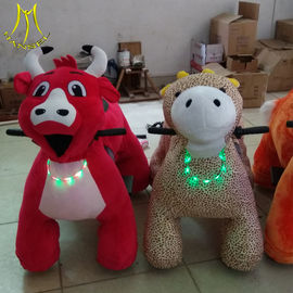 Hansel  theme park equipment for sale plush electronic kid riding horse toy shopping mall fournisseur