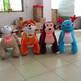 Hansel  hot sale  electric mountable plush motorized animal for shopping mall fournisseur