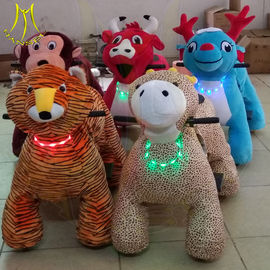 Hansel walking battery powered funny kids ride on plush animals fournisseur