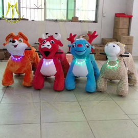 Hansel amusement park walking battery powered animals for shopping centers fournisseur