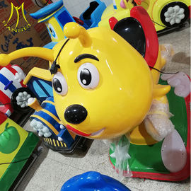 Hansel  fiberglass kiddy ride machine funny racing car small amusement park kiddie ride fournisseur